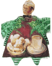 Load image into Gallery viewer, LIMITED EDITION: Beignette, Guardian of Café Au Laits and Beignets